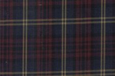 Blue red gold bold checks