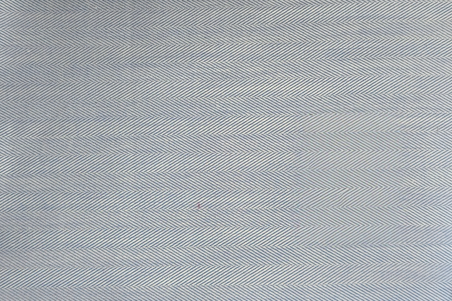 Blue medium herringbone - easy iron