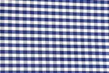 Dark blue checks