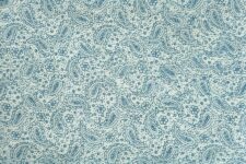 Blue paisley