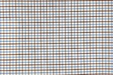 Brown and blue small checks