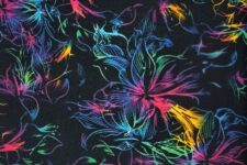 Neon flowers