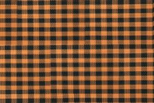 Bold orange checks