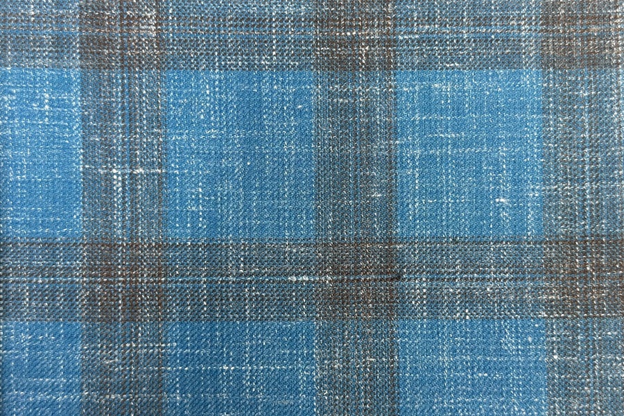 Turquoise with brown