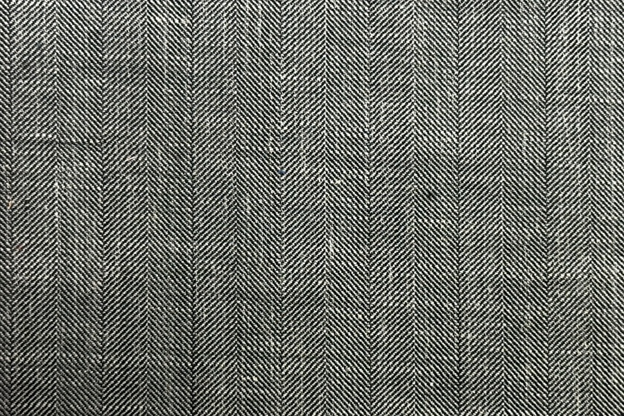 Grey herringbone